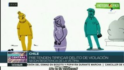 Chile: buscan tipificar delito de violación según nivel de resistencia