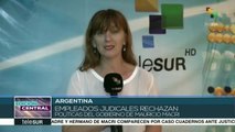 Trabajadores judiciales argentinos cumplen primeras 24 horas de paro