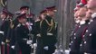 Prince William represents the Queen at Sovereign's Parade