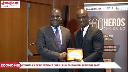 Stanislas Zézé désigné ’’Meilleur financier Africain 2018’’ par le magazine Financial Afrik