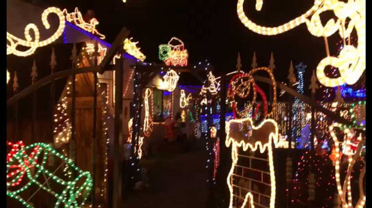 Wanze : Des illuminations de Noël digne d'un parc d'attraction