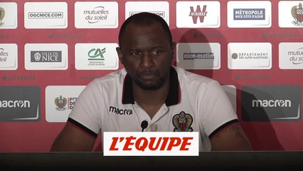 Vieira « On est très satisfaits » - Foot - L1 - Nice