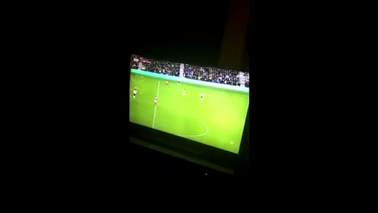 Derby and Forest fans singing ‘Sky TV is fuc*ing sh*t’ before Sky cut them out!