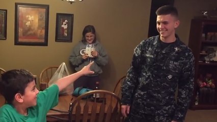 The Cutest Military Homecoming Surprises
