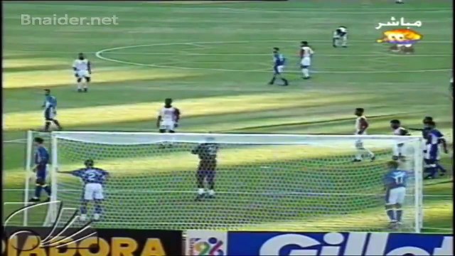 الشوط الاول مباراة الإمارات والكويت 1-0 نصف نهائي كأس أمم آسيا 1996