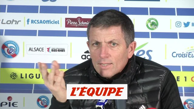 Laurey «On aurait pu être là...» - Foot - L1 - Strasbourg