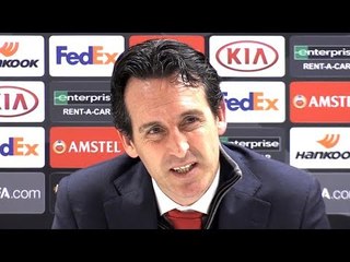 Arsenal 1-0 Qarabag - Unai Emery Post Match Press Conference - Eurpoa League