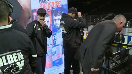 LAMONT ROACH JR. VS ALBERTO MERCADO WEIGH IN