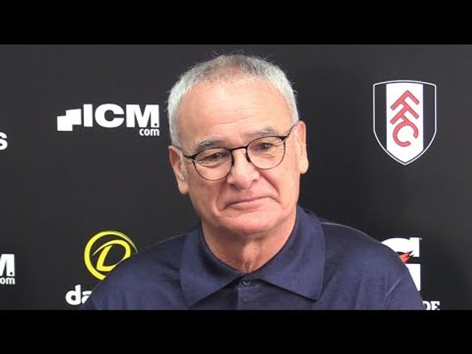 Claudio Ranieri Full Pre-Match Press Conference - Fulham v West Ham - Premier League