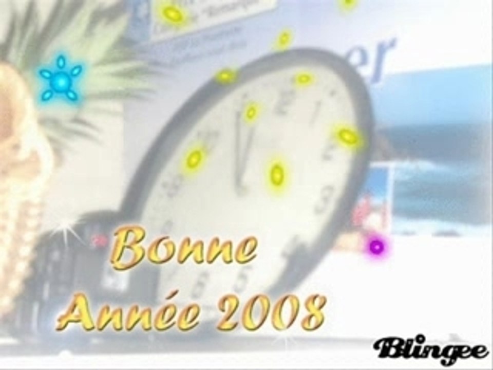 Bonne annee 2008