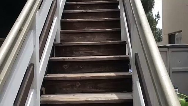 Ce propriétaire enlève l'escalier de l'appartement de ses locataires car ils n'ont pas payé le loyer