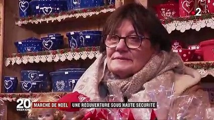 Strasbourg : le marché de Noël a rouvert sous haute sécurité
