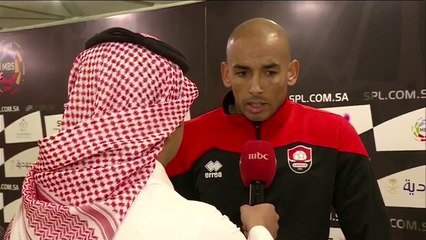 لقاءات ما بعد مباراة النصر والرائد