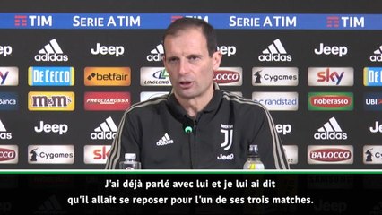 16e j. - Allegri : "Si Ronaldo le dit..."