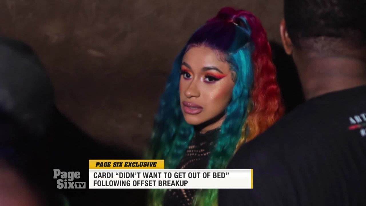 .@iamcardib just can't get over @OffsetYRN! Sources tell us Cardi could barely get out of bed for a recent performance, and she's struggling to move on. Watch #PageSixTV for the inside scoop!