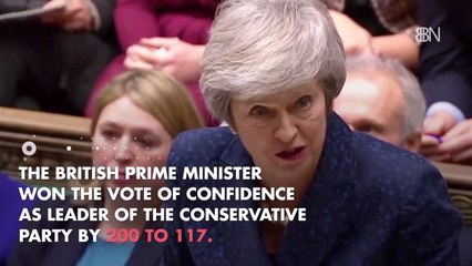 Theresa May Will Be Around Through Brexit