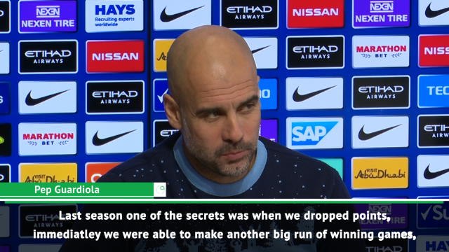 We need to keep focused over the Christmas period - Guardiola