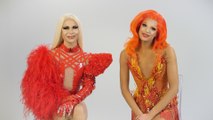 'RuPaul's Drag Race' Stars Trinity The Tuck and Valentina Play 'Who's That Queen'
