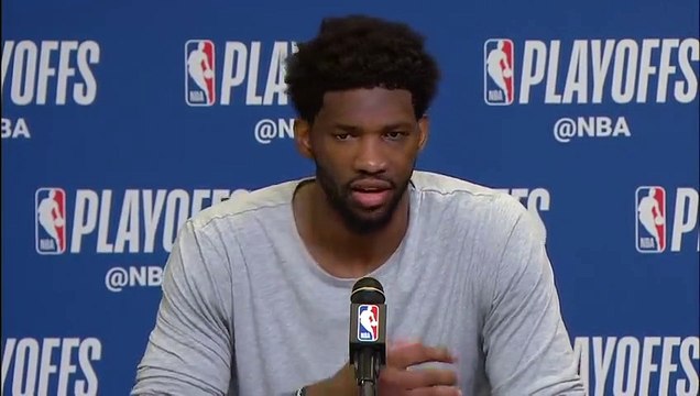Joel Embiid Postgame conference Sixers vs Heat Game 3 April 19, 2018 NBA Playoffs