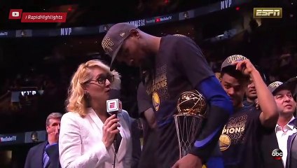 Kevin Durant - Finals MVP   June 8, 2018   NBA Finals