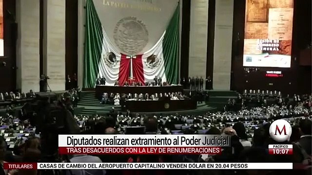 Diputados realizan extranamiento al Poder Judicial