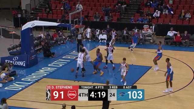 Deonte Burton (24 points) Highlights vs. Memphis Hustle