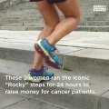 Women Run Iconic “Rocky” Steps For 24 Straight Hours