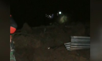 Longsor Tebing Setinggi 100 Meter Timbun Rumah Warga di Wonosobo