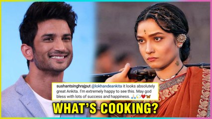 Sushant Singh Rajput UNBELIEVABLE REACTION On Ankita Lokhande Look In Manikarnika