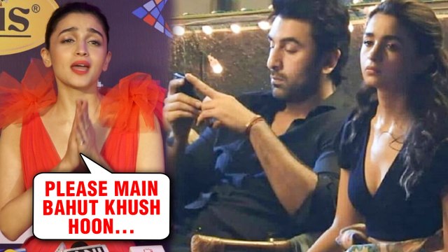 Alia Bhatt REACTS To Her SAD Photo With Ranbir Kapoor On Brahmastra Set
