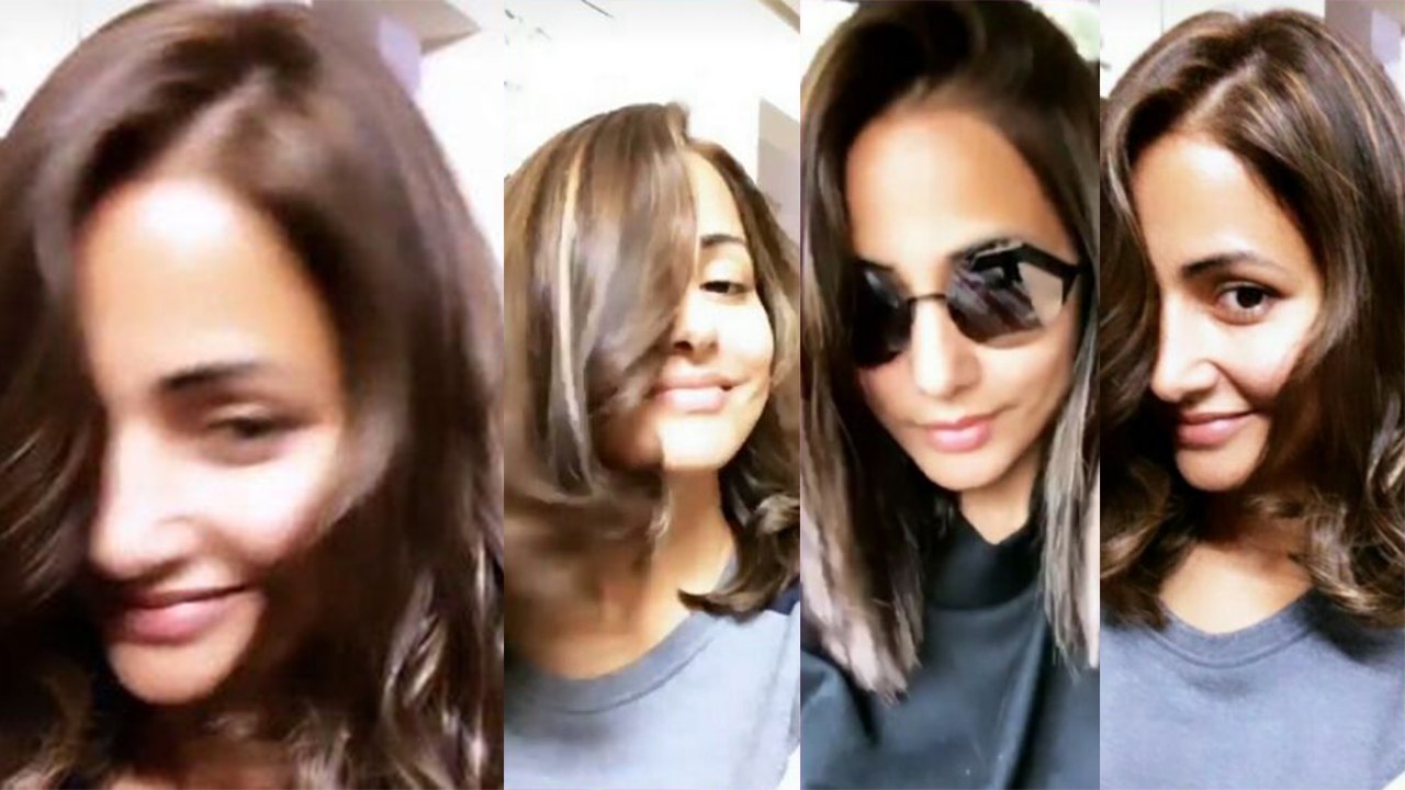 Hina Khan's new look, with SHORT hair is Must WATCH | FilmiBeat