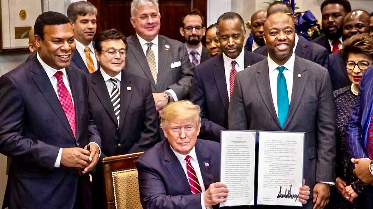 Liberal Media Hates Trump Helping Blacks & Hispanics