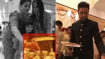 Aishwarya Rai Bachchan & Abhishek Bachchan serve food to Guests at Isha Ambani wedding | FilmiBeat