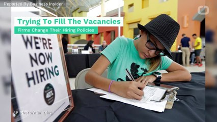 Some Employers Are Relaxing Policies To Hire Talent