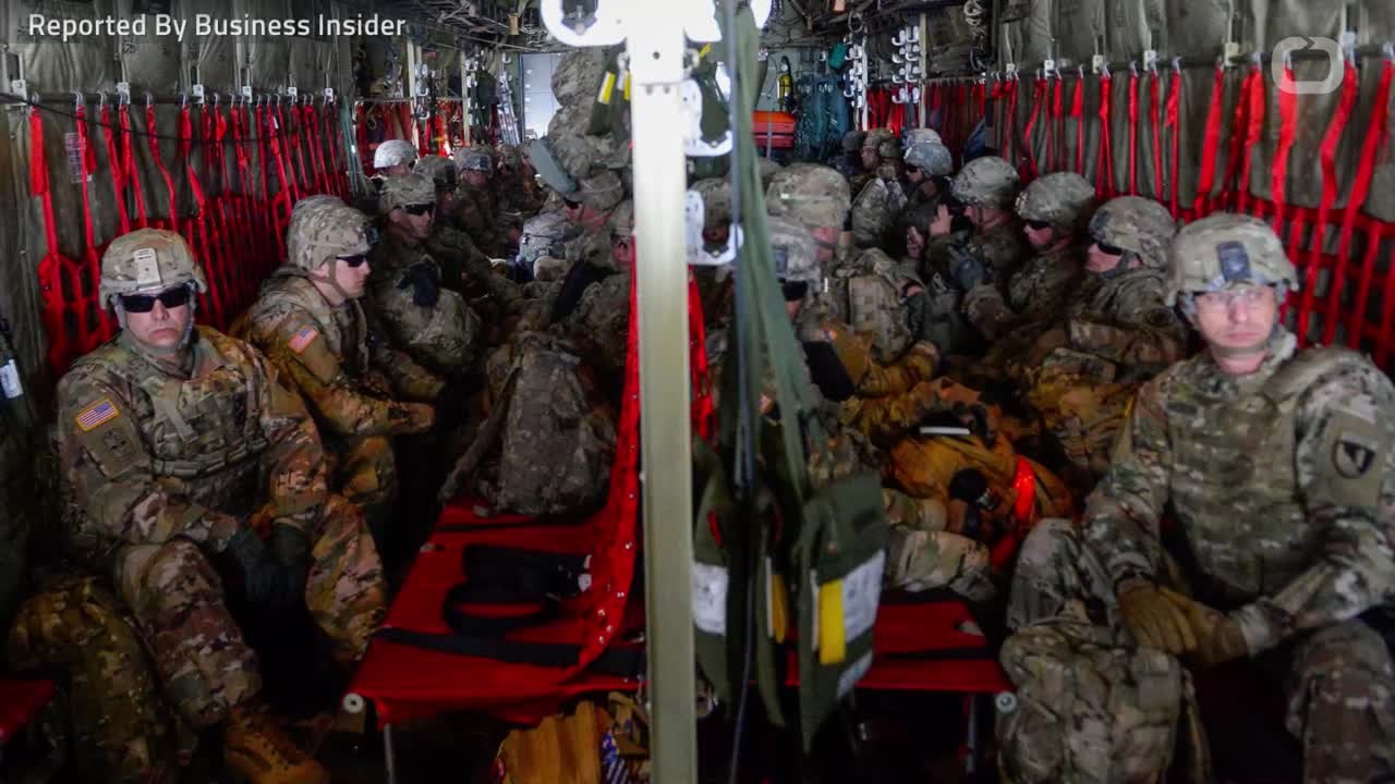 Hundreds Of Troops Leave U.S.-Mexico Border