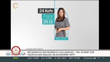 24 Kafe pazar 20:15'te 24 TV'de