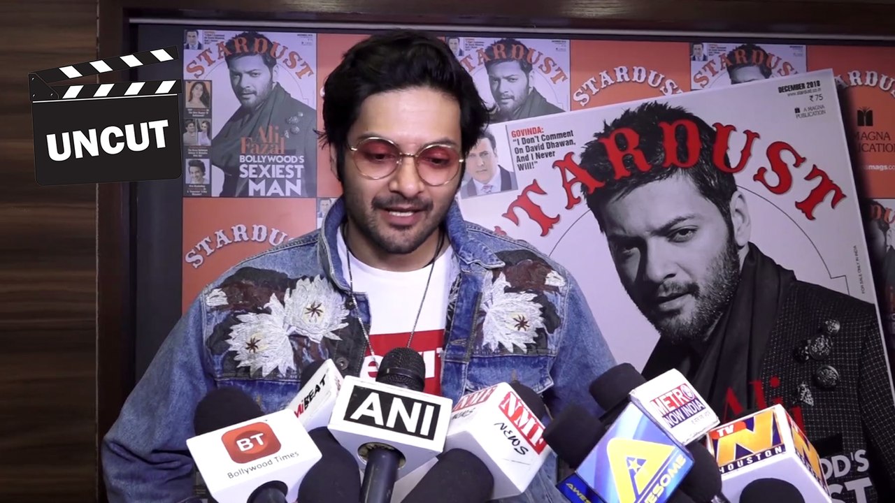 UNCUT - Ali Fazal Flaunts Bollywood Sexiest Man On Coverpage Of Stardust December Issue 2018