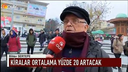 Kiralar ortalama yüzde 20 artacak