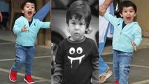 Taimur Ali Khan's Cute Expression in front of Media; Watch video | FilmiBeat