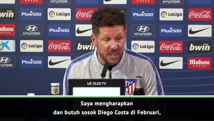 下载视频: Saya Yakin Costa Akan Bertahan di Atletico - Simeone