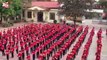 600 học sinh nhảy trên nền nhạc Việt Nam ơi cổ vũ ĐT Việt Nam