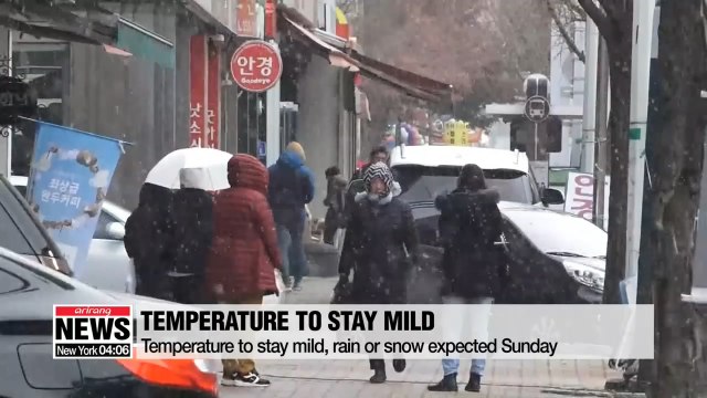 Fine dust levels high...rain expected Sunday