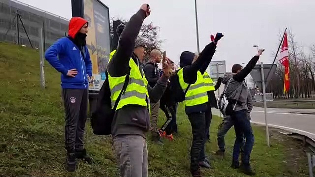 Haut-Rhin : des gilets jaunes à l'EuroAirport