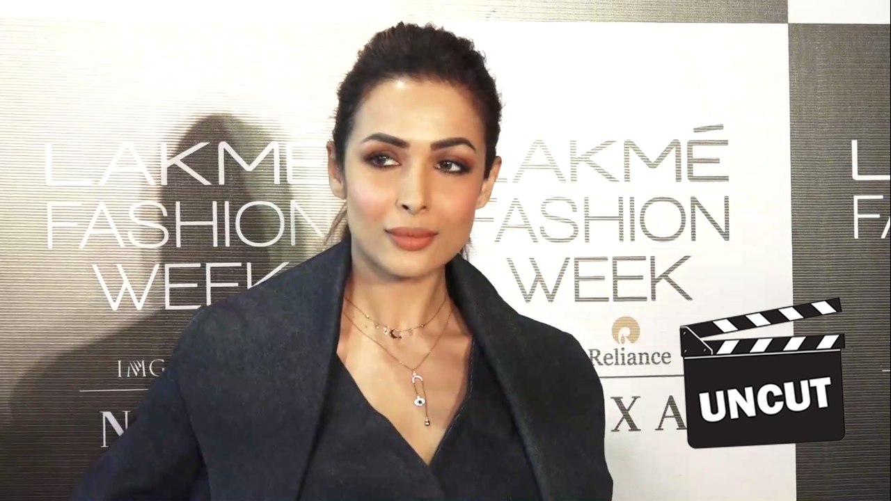 UNCUT - Malaika Arora At Auditions With Models For The LFW Winter Festive 2018 Mumbai