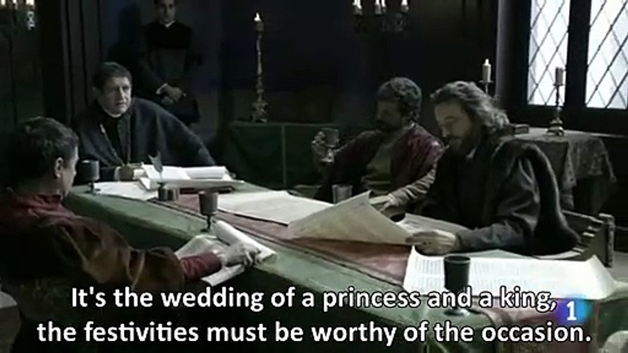 Isabella & Ferdinand talk and almost kiss (Isabel)