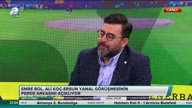 Emre Bol: Ali Koç, Ersun Yanal'a çok ilginç iki soru sormuş