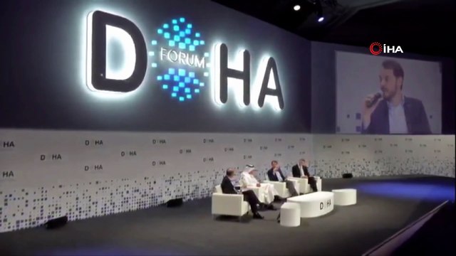 - Hazine ve Maliye Bakanı Albayrak Doha Forumu’na katıldı- Bakan Albayrak Doha’da