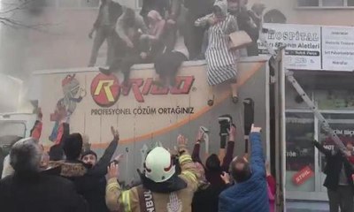Yangında can pazarı: 2’si çocuk 6 kişi hastaneye kaldırıldı