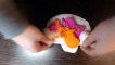 Mixing Clay With Slime - Pink & Orange Clay vs Slime - Satisfying