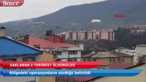 Tunceli’de mağarada saklanan 2 terörist öldürüldü
